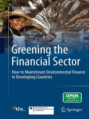 cover image of Greening the Financial Sector
